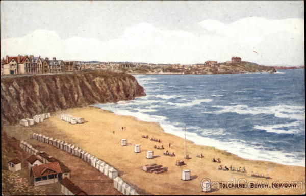 Tolcarne Beach Newquay United Kingdom Cornwall
