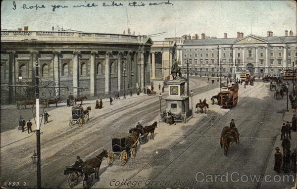 College Green Dublin Ireland