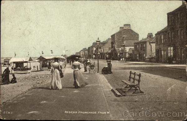 Promenade from West Redcar England