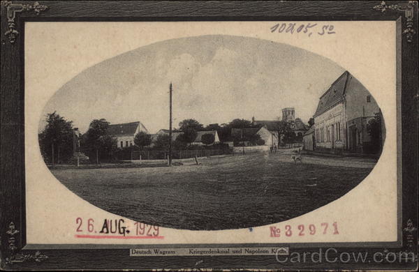 Kriegerdenkmal und Napoleon Kirche Deutsch-Wagram Austria