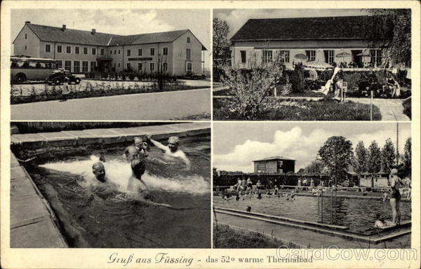 Gruss aus Fuessing - das 52 warme Thermalbad Germany