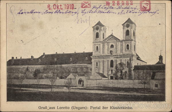Portal der Klosterkirche Loretto Austria
