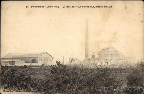 Usines du Haut-Paimboeuf, prises au sud France