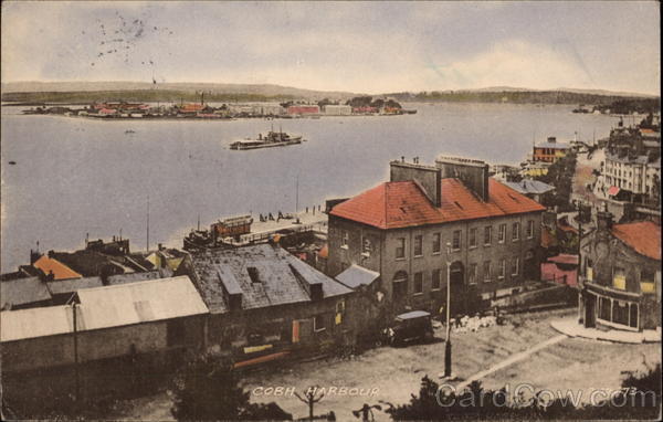 VIew of Harbour Cobh Ireland