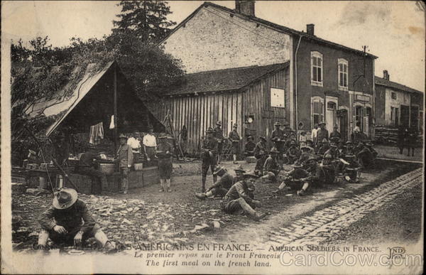 Les Americains en France - American Soldiers in France Paris