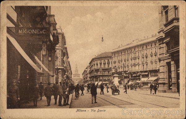 Via Dante Milan Italy