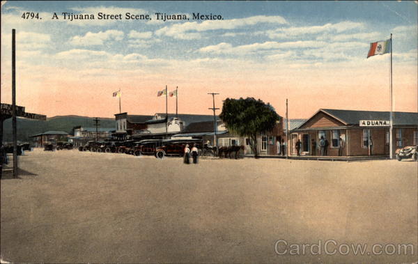 Street Scene Tijuana Mexico