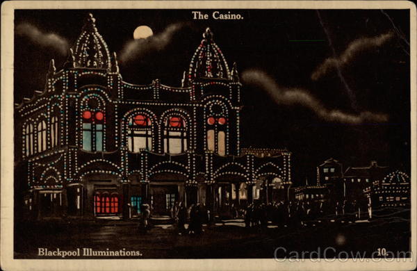 The Casino - Illuminations Blackpool England Lancashire