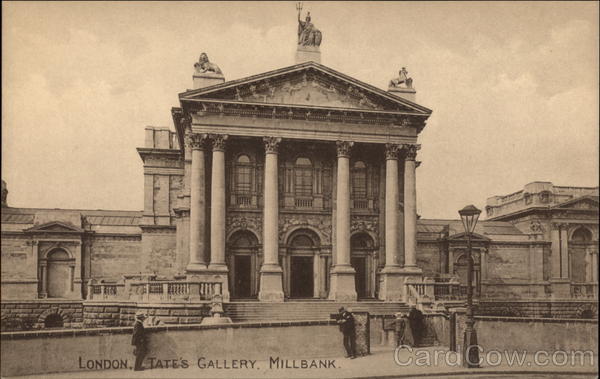 Tate Gallery, Millbank London England, UK