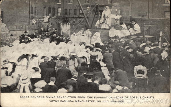 Abbott Geudens, Corpus Christi Votive Basilica Manchester England