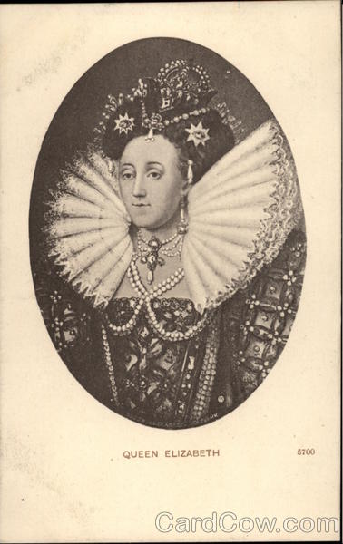 Portrait of Queen Elizabeth I Royalty