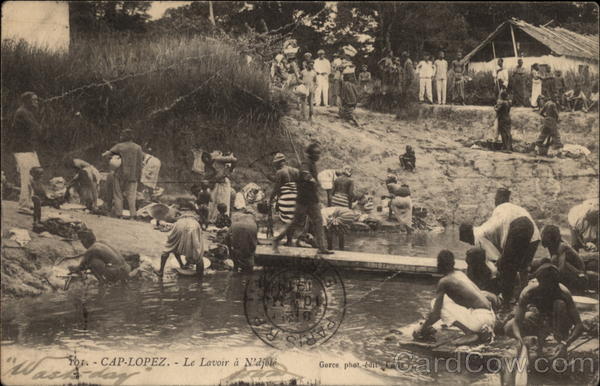 Laundry Day N'Djole Gabon Africa