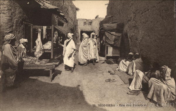 Rue des Bouchers Sidi-Okba Algeria Africa