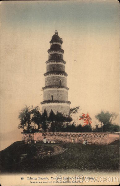 Ichang Pagoda, Yangtse River, Central China