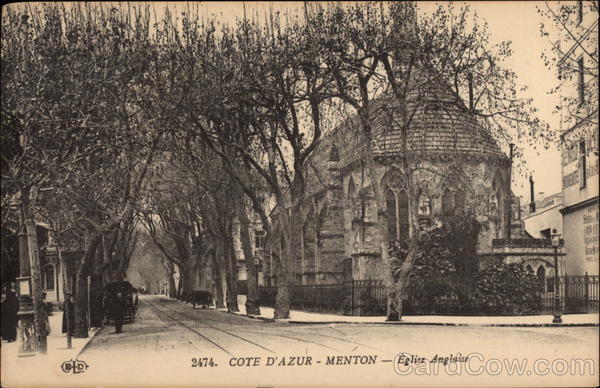 English Church - Cote d'Azur Menton France