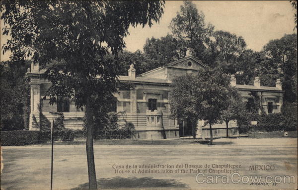 House of Administration of the Park of Chapultepec Mexico City