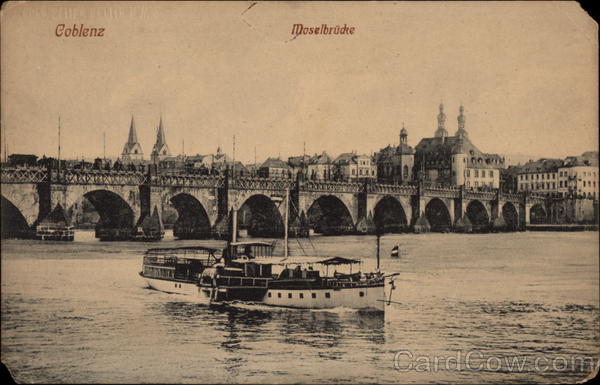 Moselbrucke Koblenz Germany