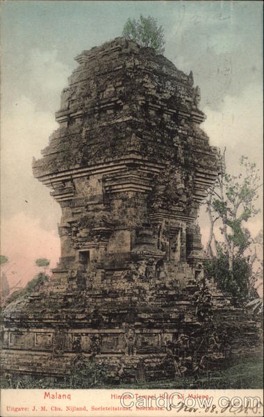 Hindu Temple on Malang Indonesia Southeast Asia