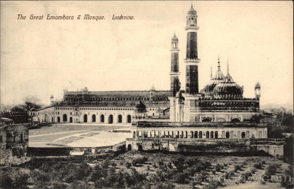 The Great Emambara & Mosque Lucknow India