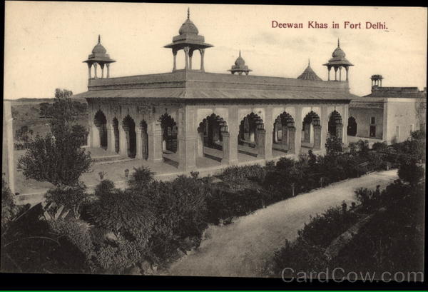 Deewan Khas in Fort Delhi India