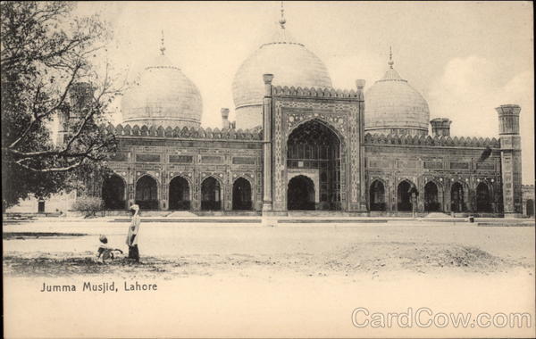 Jumma Musjid Lahore Pakistan