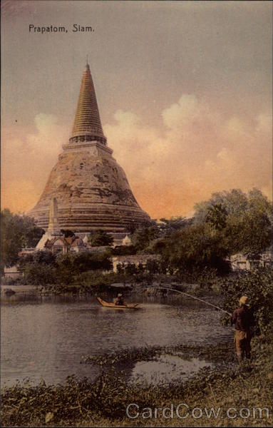 Prapatom Pagoda Bangkok Thailand Southeast Asia