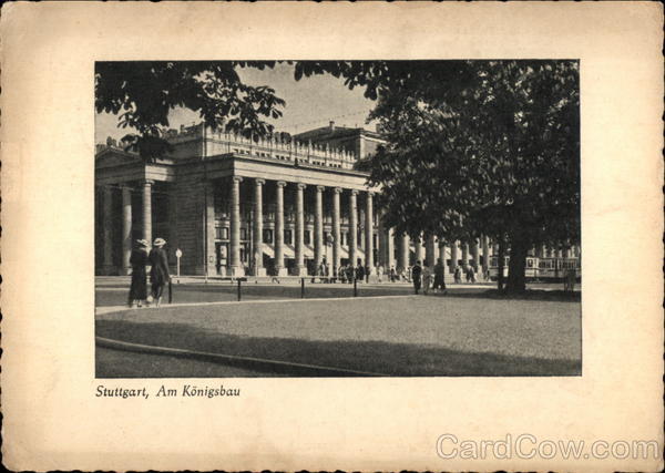 Am Konigsbau Stuttgart Germany