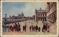 Il Molo e Ponte della Paglia Postcard