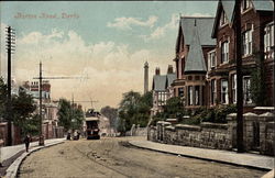 Burton Road Derby, United Kingdom Postcard Postcard