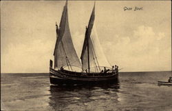 Fishing Boat Gozo, Malta Postcard Postcard