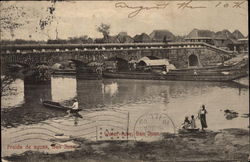 Fraida de aguas, San Juan - Water Tube Postcard