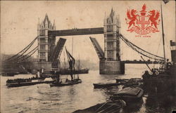Tower Bridge London, England Postcard Postcard