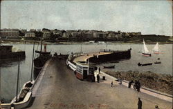 Old Pier, County Down Postcard