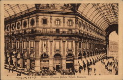 Ottagono Galleria Vittorio Emanuele Postcard