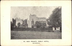 St. Ives Private Family Hotel Maidenhead, England Berkshire Postcard Postcard