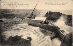 Shipwreck of the Hilda Postcard