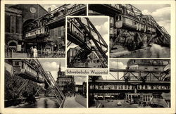 Schwebebahn Postcard