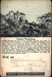 Schloss Winterberg Germany Postcard Postcard
