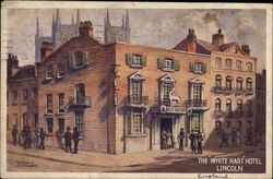 The White Hart Hotel Postcard