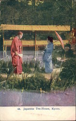 48. Japanese Tea-House, Kyoto Postcard