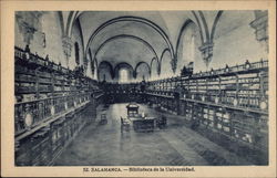 Biblioteca de la Universidad Postcard