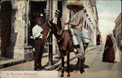 A Mexican Milkman Postcard