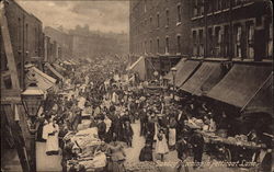 Sunday Morning in Petticoat Lane Postcard