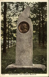 John Ruskin's Memorial Derwentwater, England Postcard Postcard