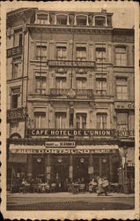 Cafe Hotel de l'Union Postcard