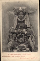 Female Dancer Postcard