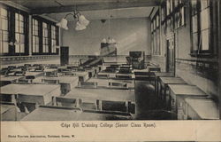 Edge Hill Training College, Senior Class Room Postcard