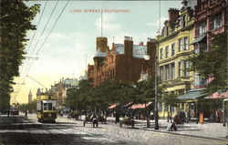 Lord Street Southport, England Lancashire Postcard Postcard