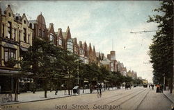 Lord Street Southport, England Lancashire Postcard Postcard