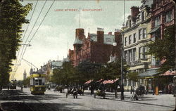 Lord Street Southport, England Lancashire Postcard Postcard